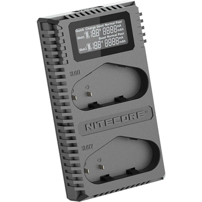 Зарядное устройство NITECORE UCN4 PRO для Canon LP-E4 / LP-E4N 19457